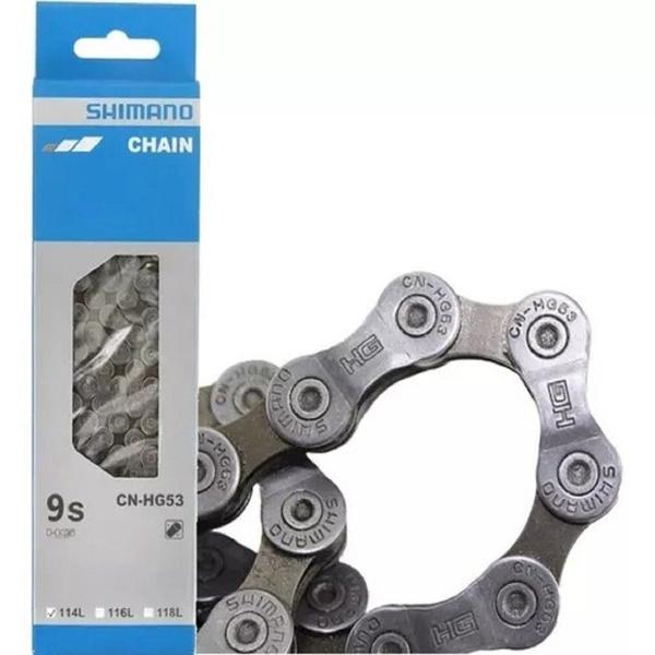 Imagem de Corrente shimano cn-hg53 9 velocidades