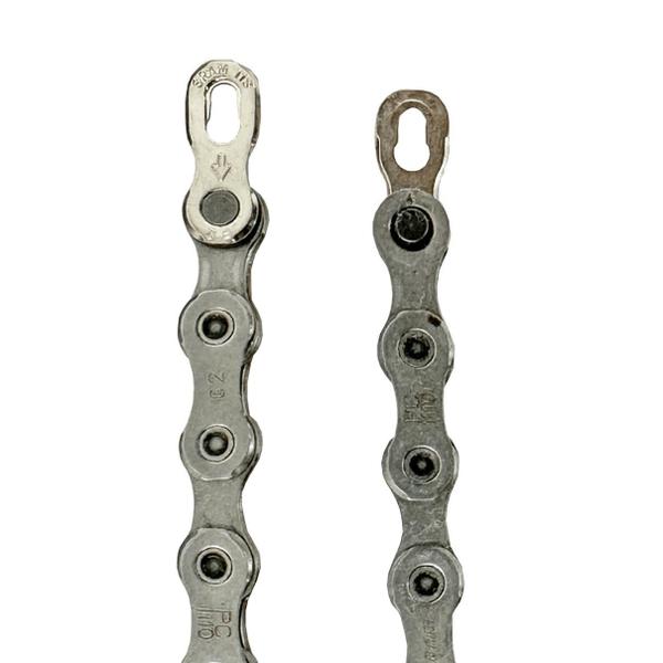 Corrente Sram Pc 1110 11v 114 Elos C/ Power Link - Original - Corrente SRAM PC-1110 114 elos Solid Pin Imagem de Corrente Sram Pc 1110 11v 114 Elos C/ Power Link - Original