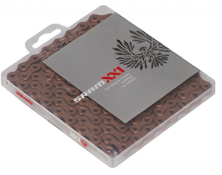 Imagem de Corrente Sram XX1 Eagle Cobre Bronze Copper 126 Links 12v