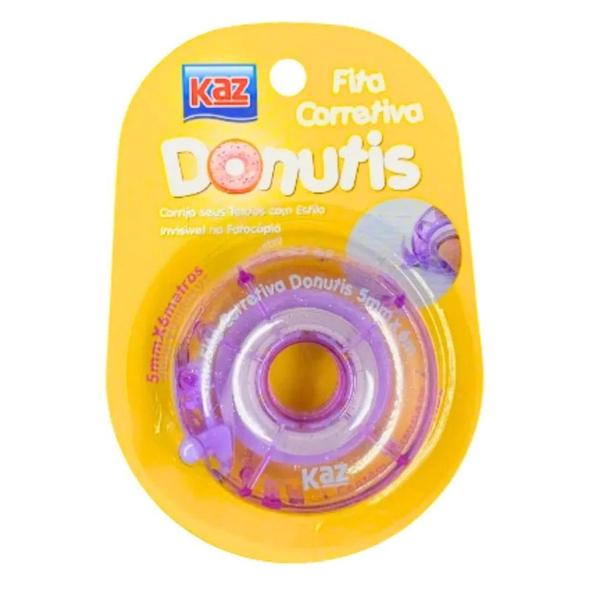 Imagem de Corretivo em Fita Donutis 5mmx6m  - Kaz