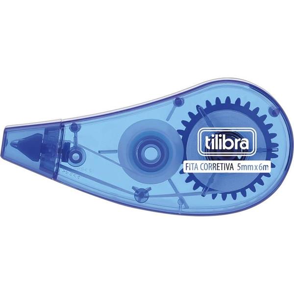 Imagem de Corretivo em fita tilibra azul 6mx5mm tilibra