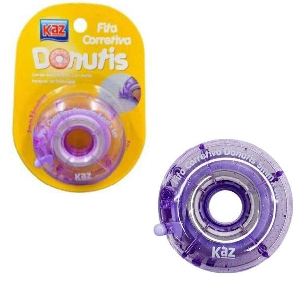 Imagem de Corretivo Roller Donutis - 5Mmx6M - Lilas - Kz823Li - Kaz