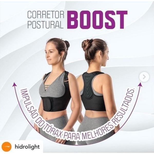 Imagem de Corretor Postural Boost Feminino Masculino Hidrolight Or1452