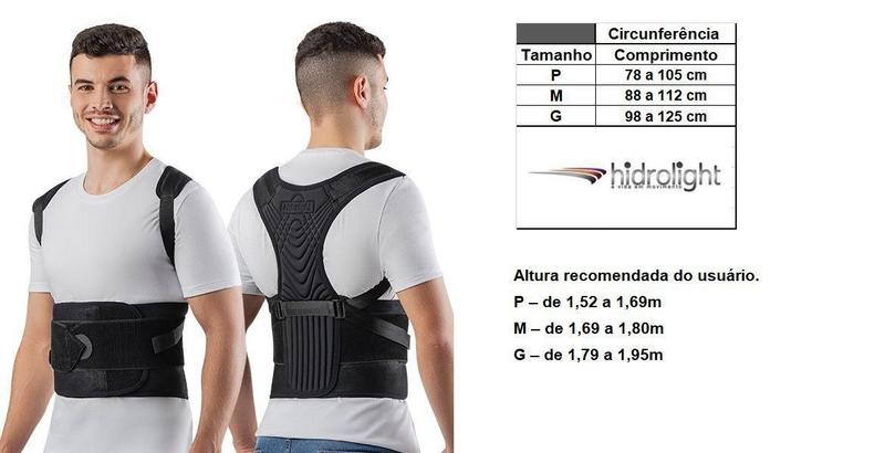 Imagem de Corretor Postural Support Largo (G)