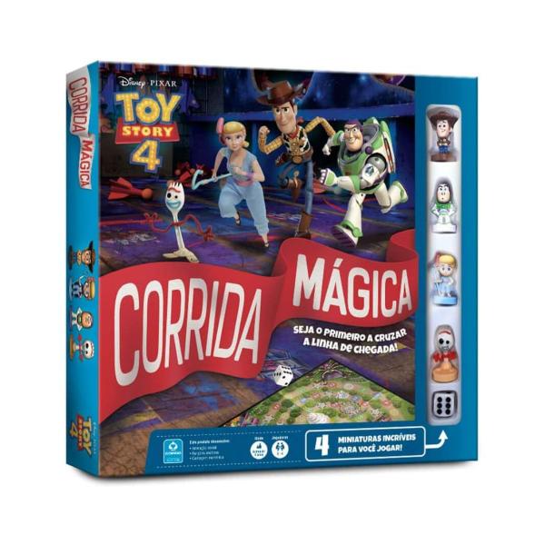 Imagem de Corrida Mágica Toy Story 4 Jogo de Tabuleiro Familia Copag