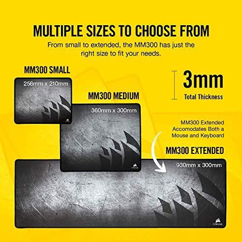 Imagem de Corsair MM300 - Mouse Pad Gamer Anti-Fray Cloth - High-PE