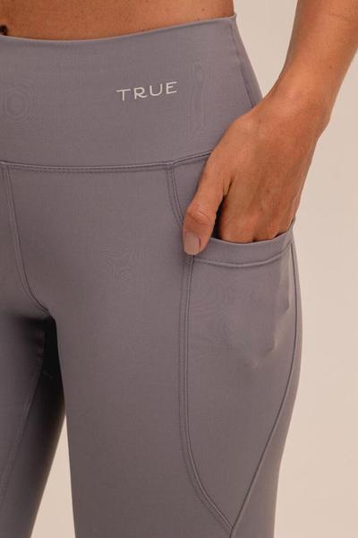 Imagem de Corsário Fitness Legging Curta Capri com Bolsos True Antiodores Emana