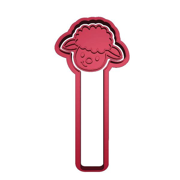 Imagem de Cortador Biscoito Stick Ovelha Fazendinha Cute