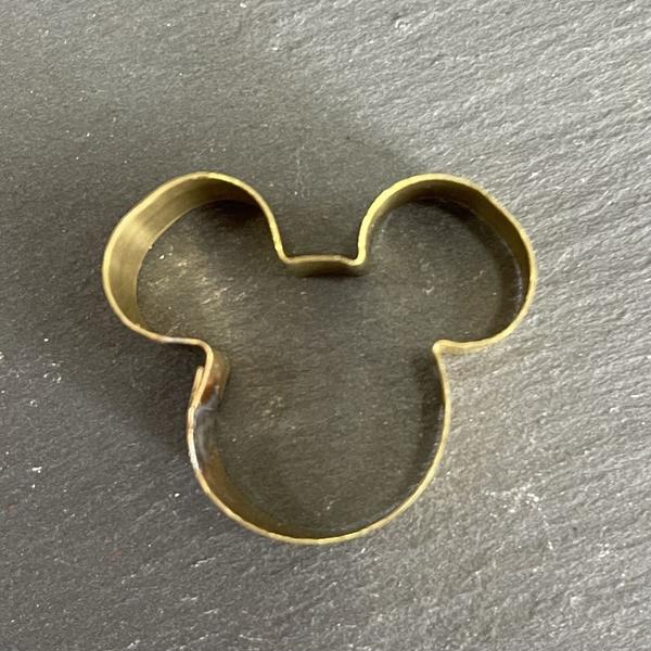 Imagem de Cortador Cabeça Mickey e Minnie 3cm