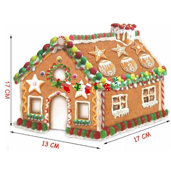 Cortador Casinha de Natal 17CM - Embody 3d Imagem de Cortador Casinha de Natal 17CM