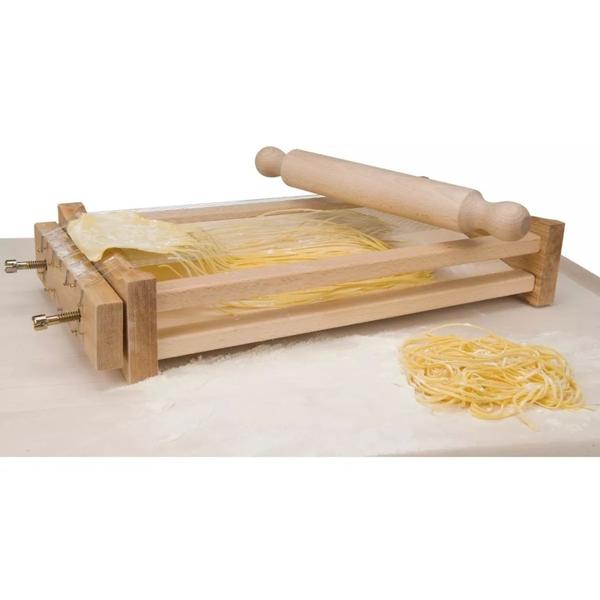 Imagem de Cortador Chitarra para Cortar Spaghetti Com Rolo de Massa Italiana Eppicotispai 32012010