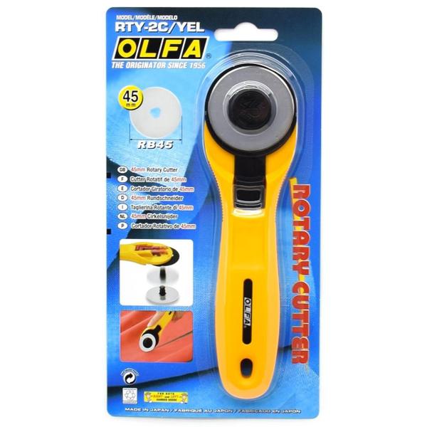 Imagem de Cortador Circular Olfa 45mm RTY-2C/Yellow