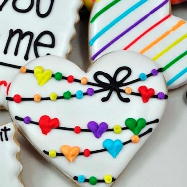 Imagem de Cortador de Biscoito Coração - Dia dos Namorados - Sweet Sugarbelle