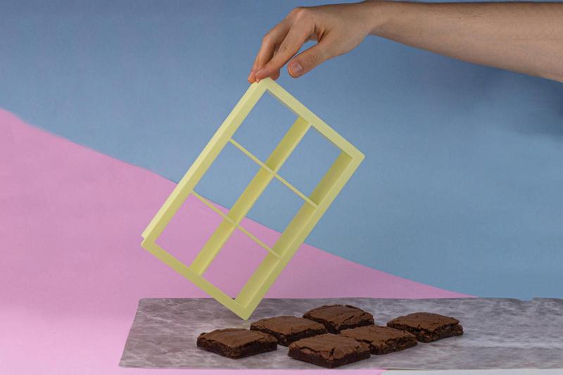 Cortador de brownie por ana brownie blue star Imagem de Cortador de brownie por ana brownie blue star