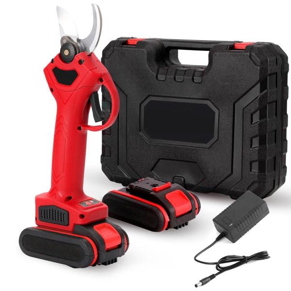 Cortador de Galhos Sem Fio Bivolt Tesoura Potente para Jardim - RELET Imagem de Cortador de Galhos Sem Fio Bivolt Tesoura Potente para Jardim