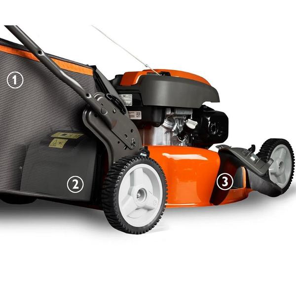 Imagem de Cortador de grama a gasolina 3,6 Hp corte 51cm com recolhedor e tração - LC 151S - Husqvarna