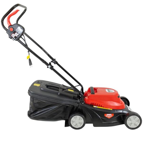 Imagem de Cortador de grama elétrico 1.100W corte de 34 cm com recolhedor - GC-34 - Garthen