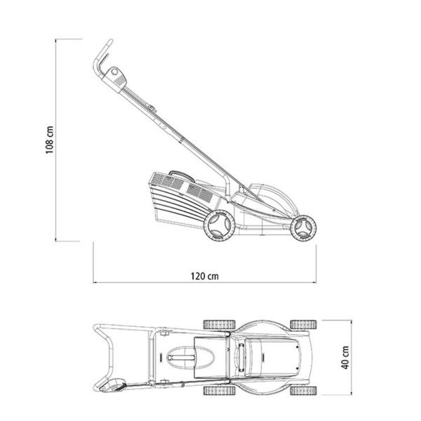 Imagem de Cortador de Grama Elétrico 1300 W 127 V (350 mm) TRAMONTINA