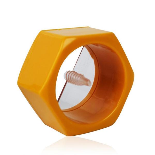 Cortador De Legumes Em Espiral Cor:Amarelo - 123 Útil Imagem de Cortador De Legumes Em Espiral Cor:Amarelo