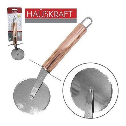 Imagem de Cortador De Pizza Cabo Rose Gold Hauskraft - Inox 20,5 Cm