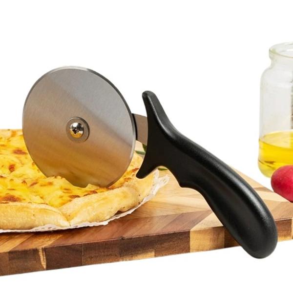 Imagem de Cortador de Pizza com Design carretilha fácil e pratica novidade cozinha