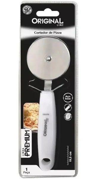 Imagem de Cortador de Pizza de Inox Premium 19,5 cm - Premium - Cortador de Pizza e Massa Fatiador - Linha Premium - PANAMI