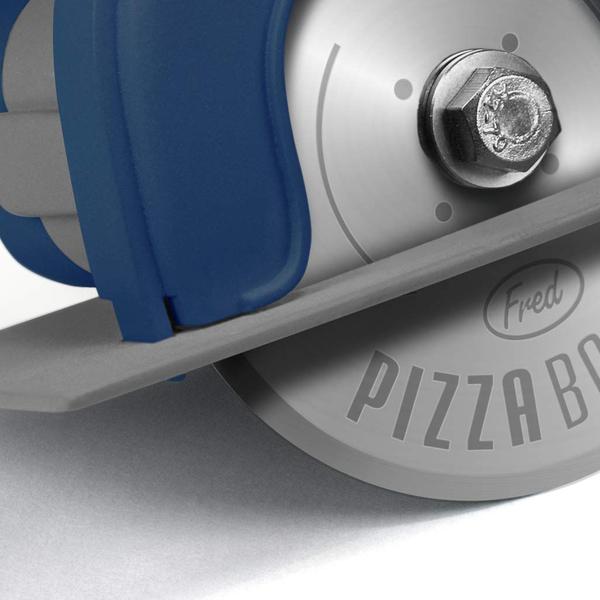 Cortador de pizza genuíno Fred PIZZA BOSS 3000, serra circular - Genuine Fred Imagem de Cortador de pizza genuíno Fred PIZZA BOSS 3000, serra circular
