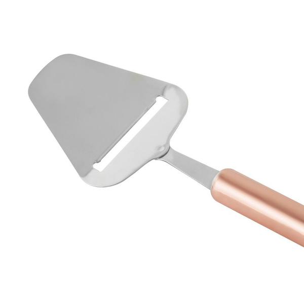 Imagem de Cortador De Queijo Manual C/ Lâmina Plaina Inox Rose Gold - Mimo