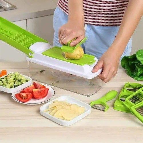 Imagem de Cortador e Fatiador Nicer Dicer Plus - Legumes e Verduras na Cozinha