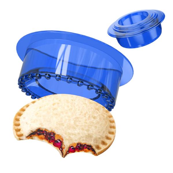 Imagem de Cortador e selador de sanduíches YUMKT Uncrustables para crianças azul