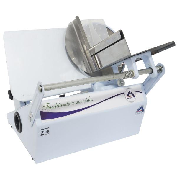 Cortador Fatiador Frios Elétrico Lâmina Inox 170mm Ajuste Espessura 110V/220V Arbel CTD 17... Cortador Fatiador Frios Elétrico Lâmina Inox 170mm Ajuste Espessura 110V/220V Arbel CTD 17...