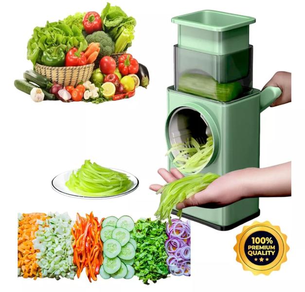 Cortador Fatiador Picador Legumes Lamina Aço Alta Qualidade - Vegetable Cutter