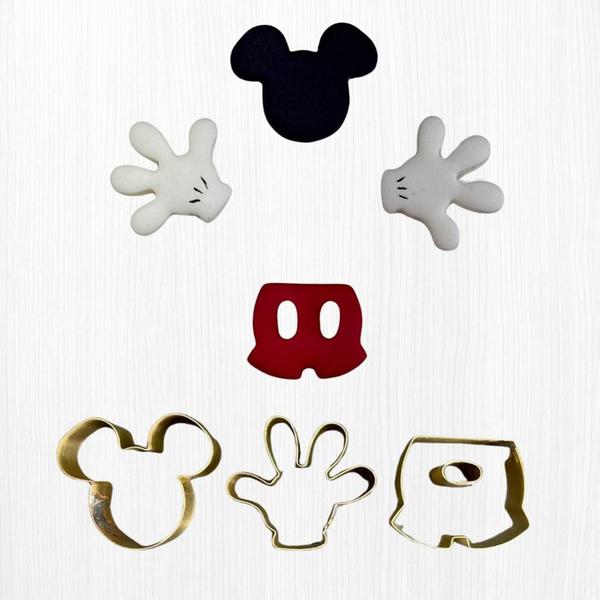 Imagem de Cortador Kit Mickey 3cm