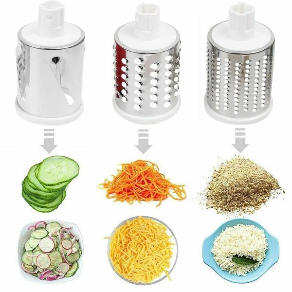 Imagem de Cortador Multiuso de 3 Lâminas para Legumes, Queijo e Verduras