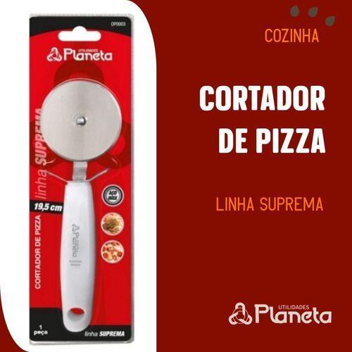 Imagem de Cortador Para Pizza C/ Lâmina Aço Inox Linha Suprema