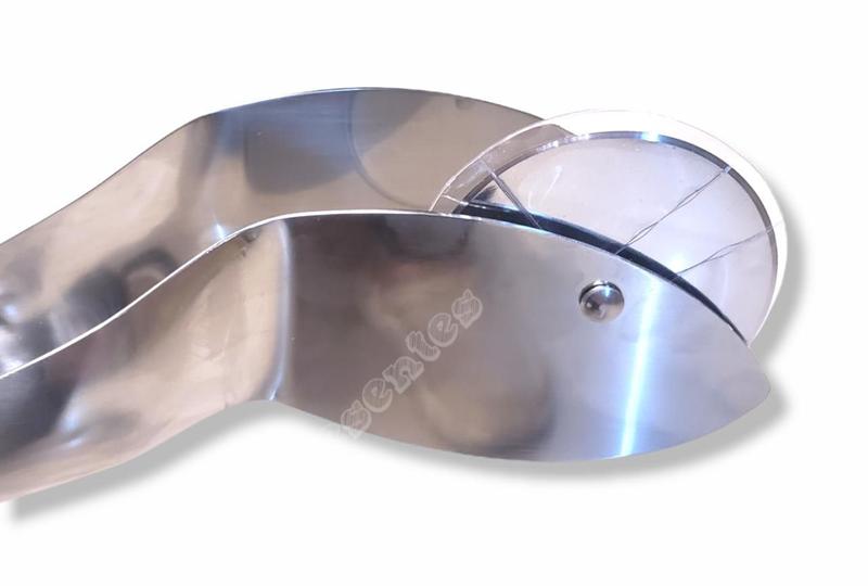 Imagem de Cortador Pegador Espatula De Pizza Profissional Inox 2in1