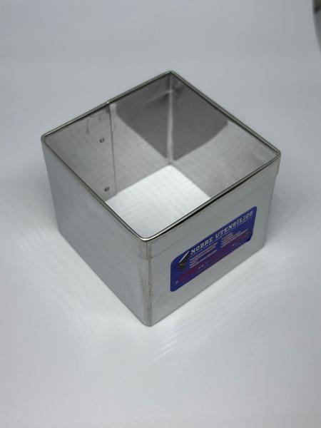 Imagem de Cortador Quadrado Brownie, Bolo E Massas 6 X 6 X 5 ALTURA Inox