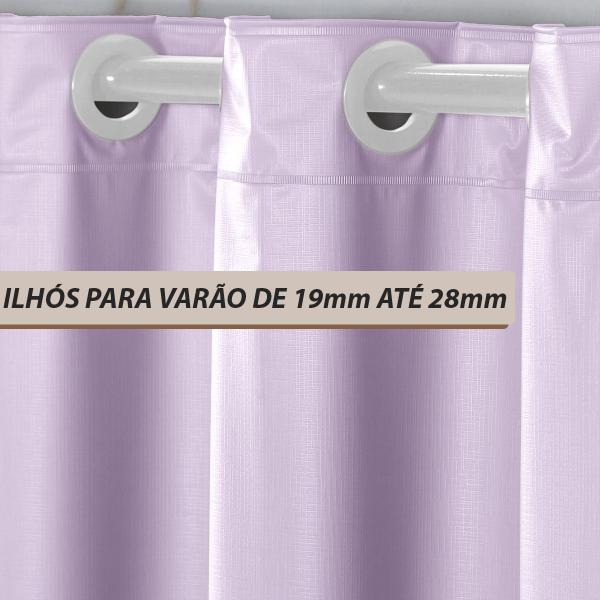 Imagem de Cortina 4 Metros Blackout De PVC Blecaute 4,20x2,40 Sala Quarto