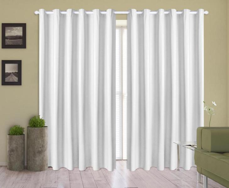 Imagem de Cortina Blackout PVC 2,80x2,50 Corta Luz 100% Sala e Quarto Blecaute