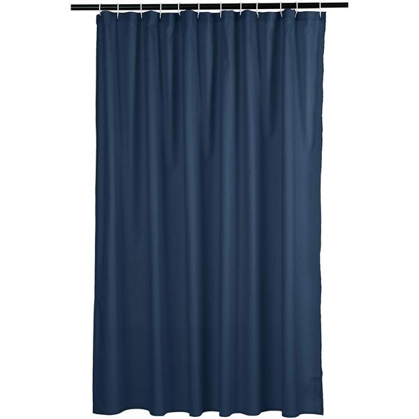 Imagem de Cortina de chuveiro Amazon Basics Waffle Weave 180x180cm Navy Blu