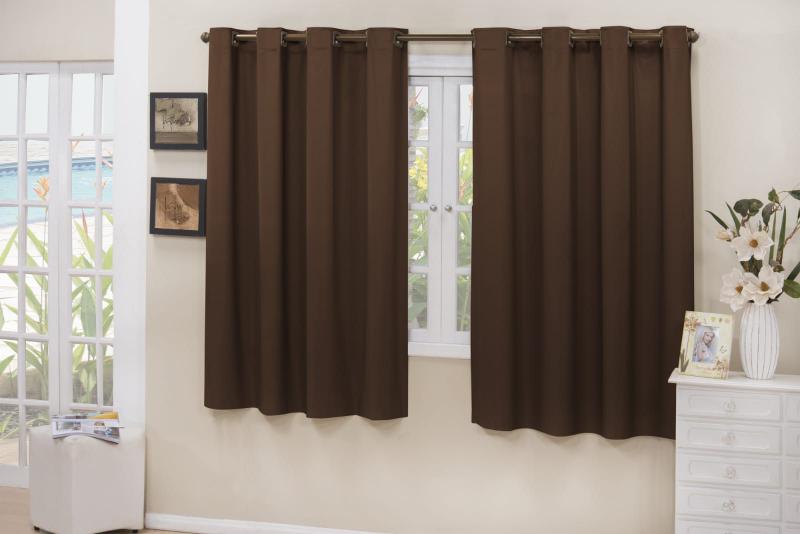 Imagem de Cortina de janela cortina blackout 2x1.30m cortina blecaute de PVC cortina corta luz