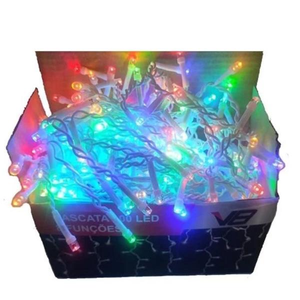 Imagem de Cortina de Luzes Decorativas para Natal com Decoração Para Sua Casa e Entrega Rápida