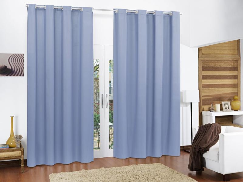 Imagem de cortina de PVC cortina blecaute corta luz cortina 2.80x2.10m cortina blackout