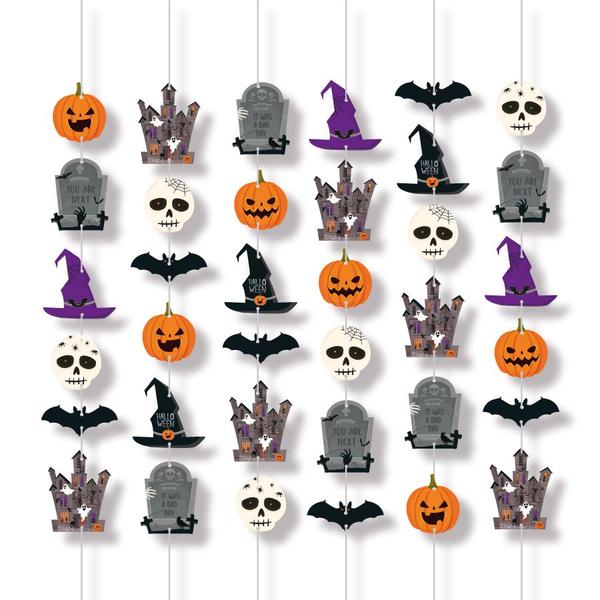 Imagem de Cortina Decorativa - Halloween Travessuras  - 6 unidades - Cromus - Rizzo