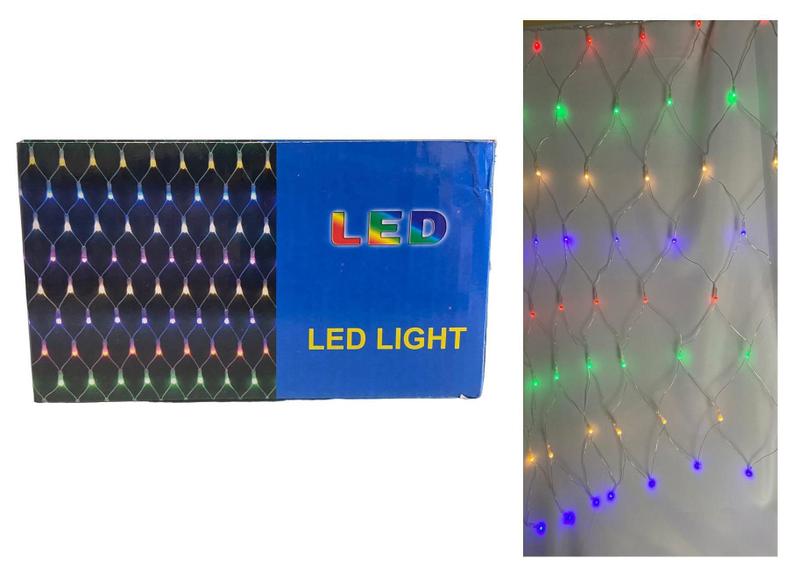 Imagem de Cortina Led Cascata Natal 127v 8 Funções 3m