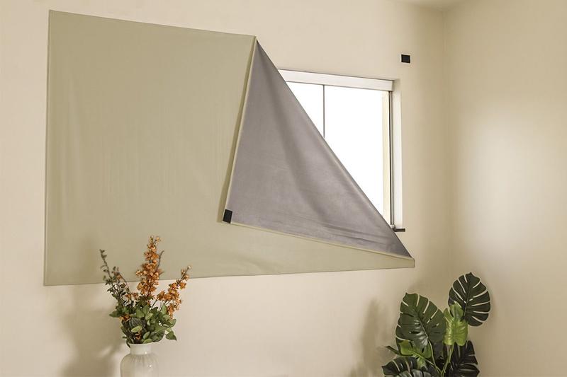 Cortina Painel Blackout com VeIcro para Sala Quarto Cozinha Varias Cores - Feffo Cortinas Cortina Painel Blackout com VeIcro para Sala Quarto Cozinha Varias Cores - Feffo Cortinas