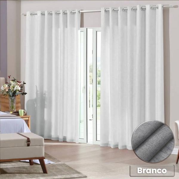 Imagem de Cortina para Sala / Quarto Duplex Glam 4,2m x 2,8m - Bella Janela