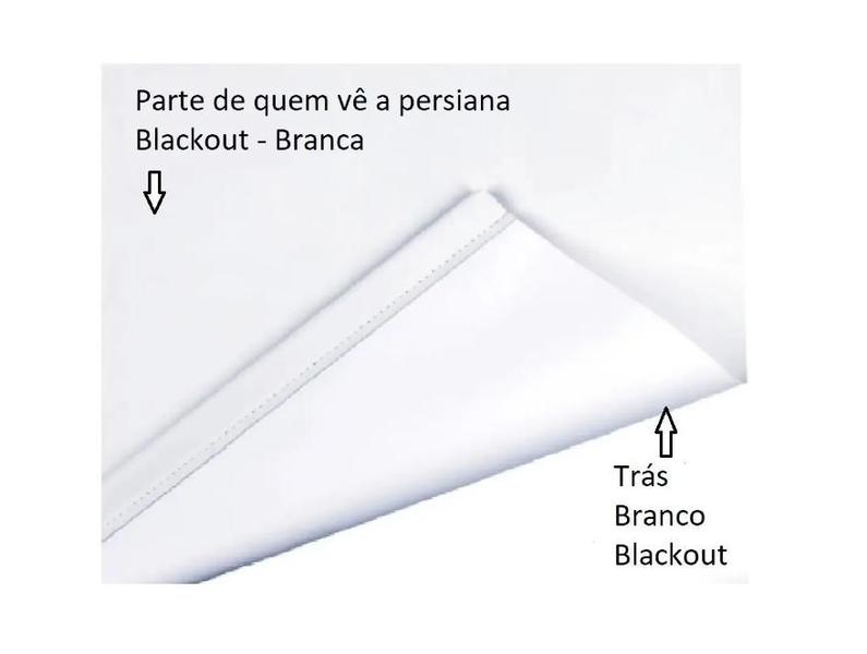 Imagem de Cortina Persiana De Rolo Blackout Pvc Corta Luz L 1,2x1,6 A