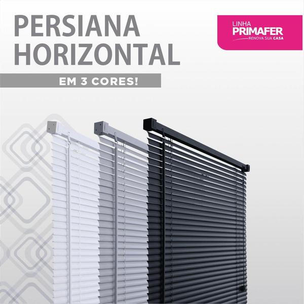 Imagem de Cortina Persiana Para Quarto cozinha Escritório Sala de PVC Horizontal 160cm