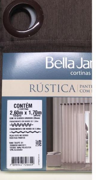 Imagem de Cortina Rústica 2,60 x 1,70 Pantex Bella Janela